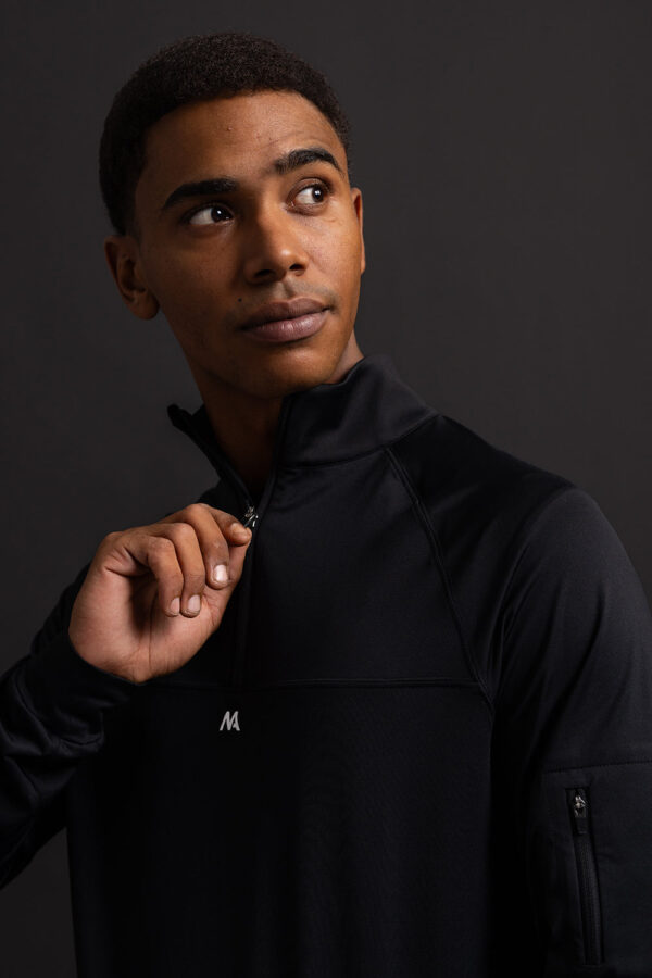 active zip black
