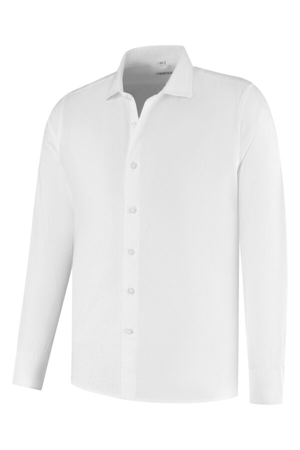 lindo white linen shirt