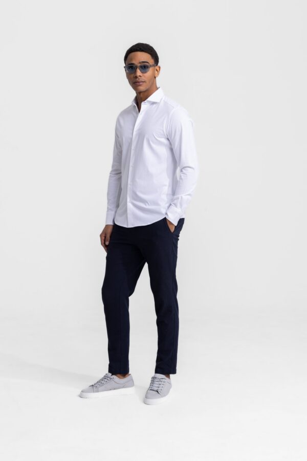 sträcka white stretch shirt