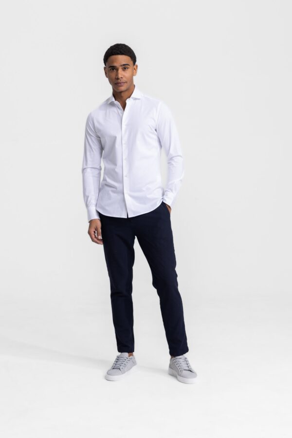 sträcka white stretch shirt