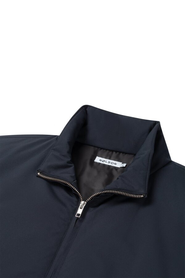 padded jacket dark blue