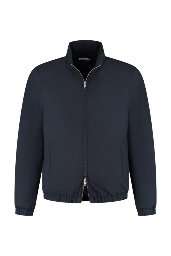 padded jacket dark blue