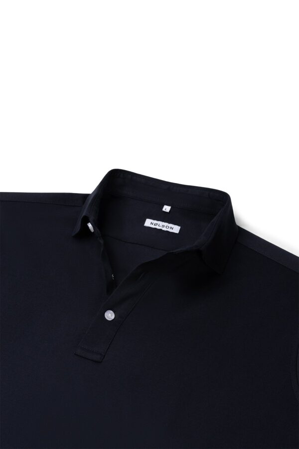 polo long sleeve dark blue