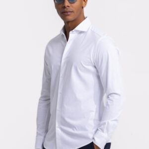sträcka white stretch shirt