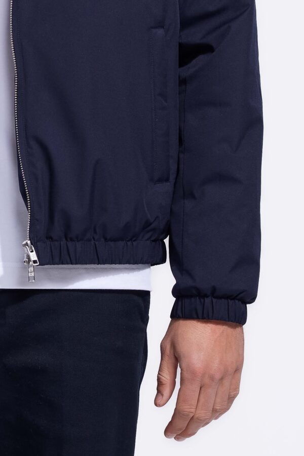 padded jacket dark blue