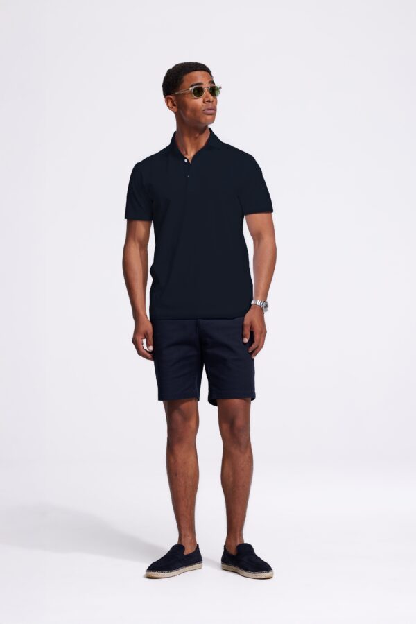 polo short sleeve dark blue