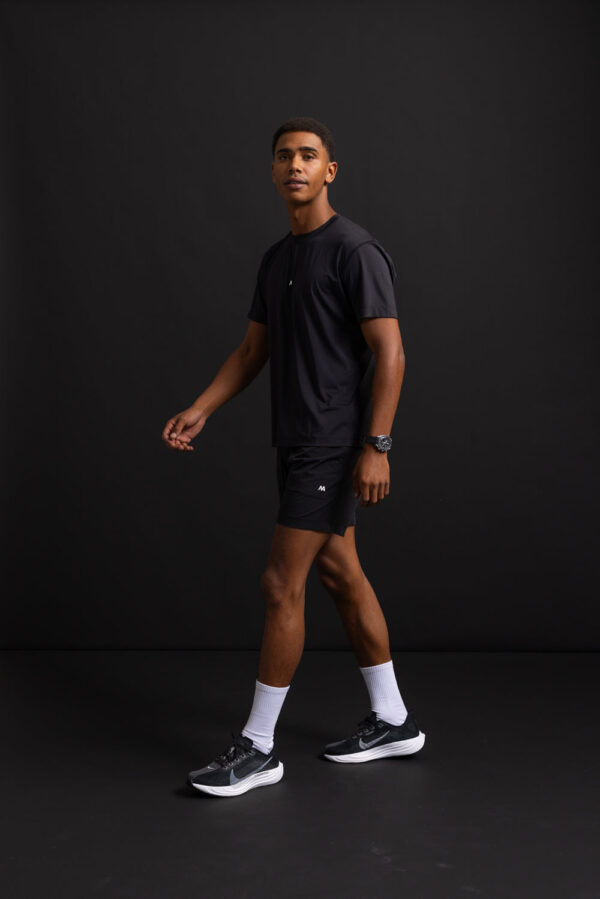 active shorts black