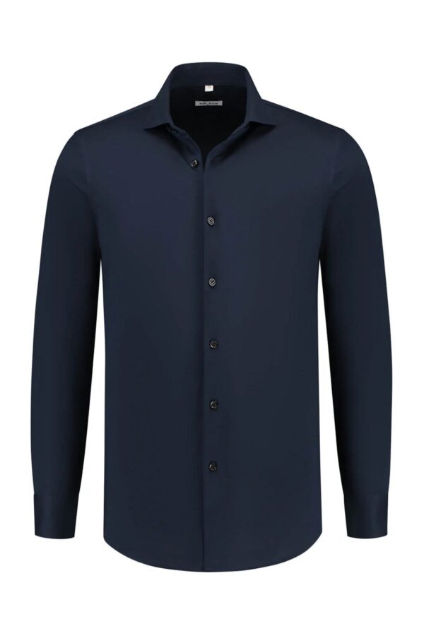 sträcka dark blue stretch shirt