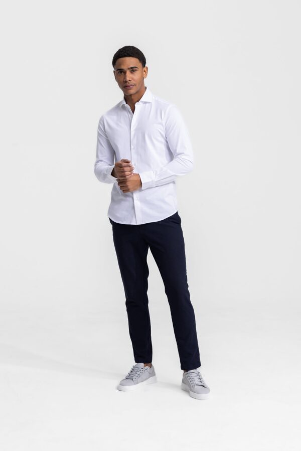 sträcka white stretch shirt