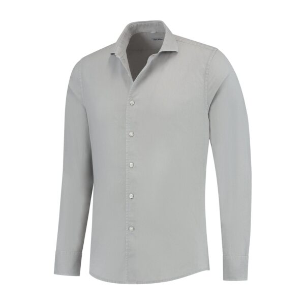 lindo grey linen shirt